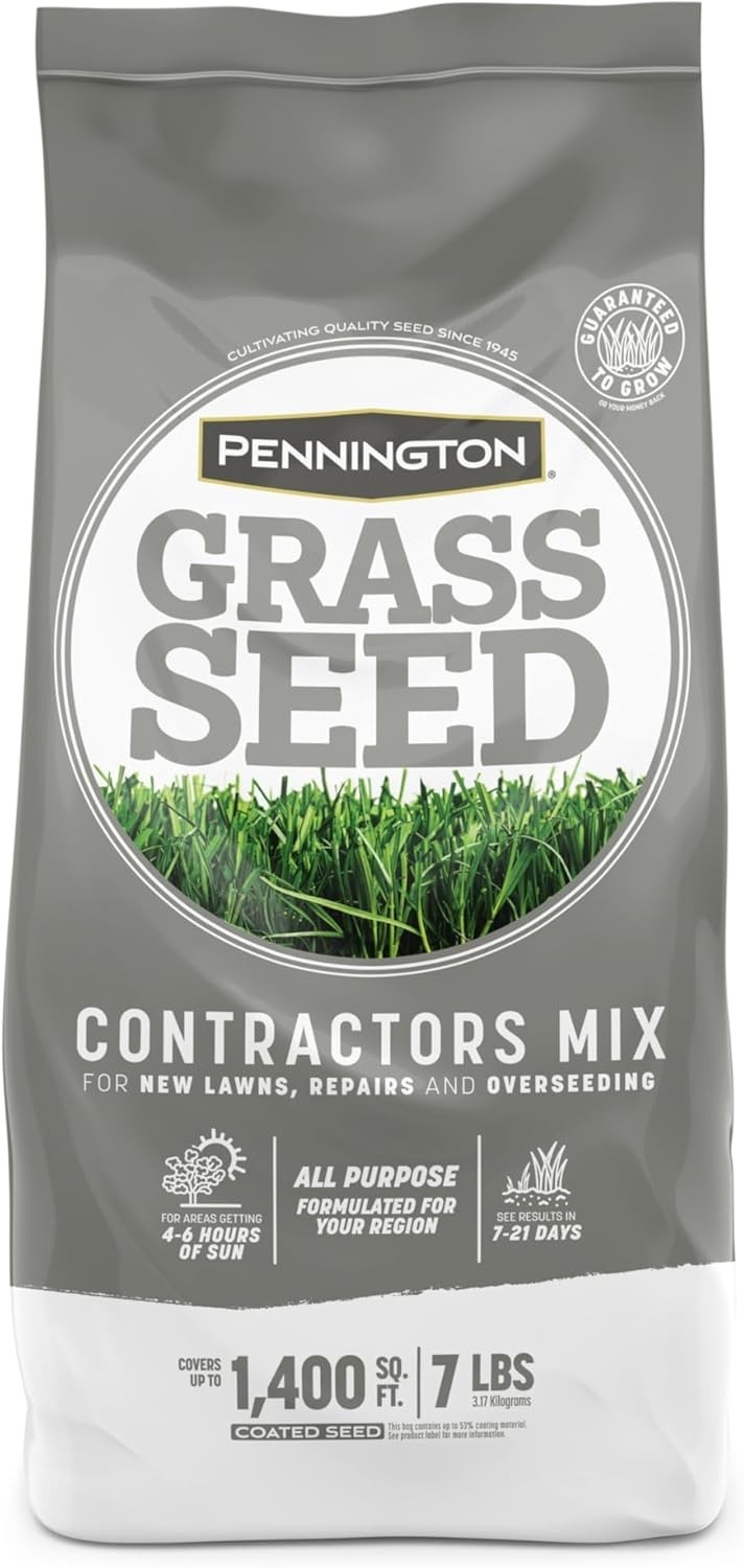 Contractors Grass Seed Mix Central 7 lb