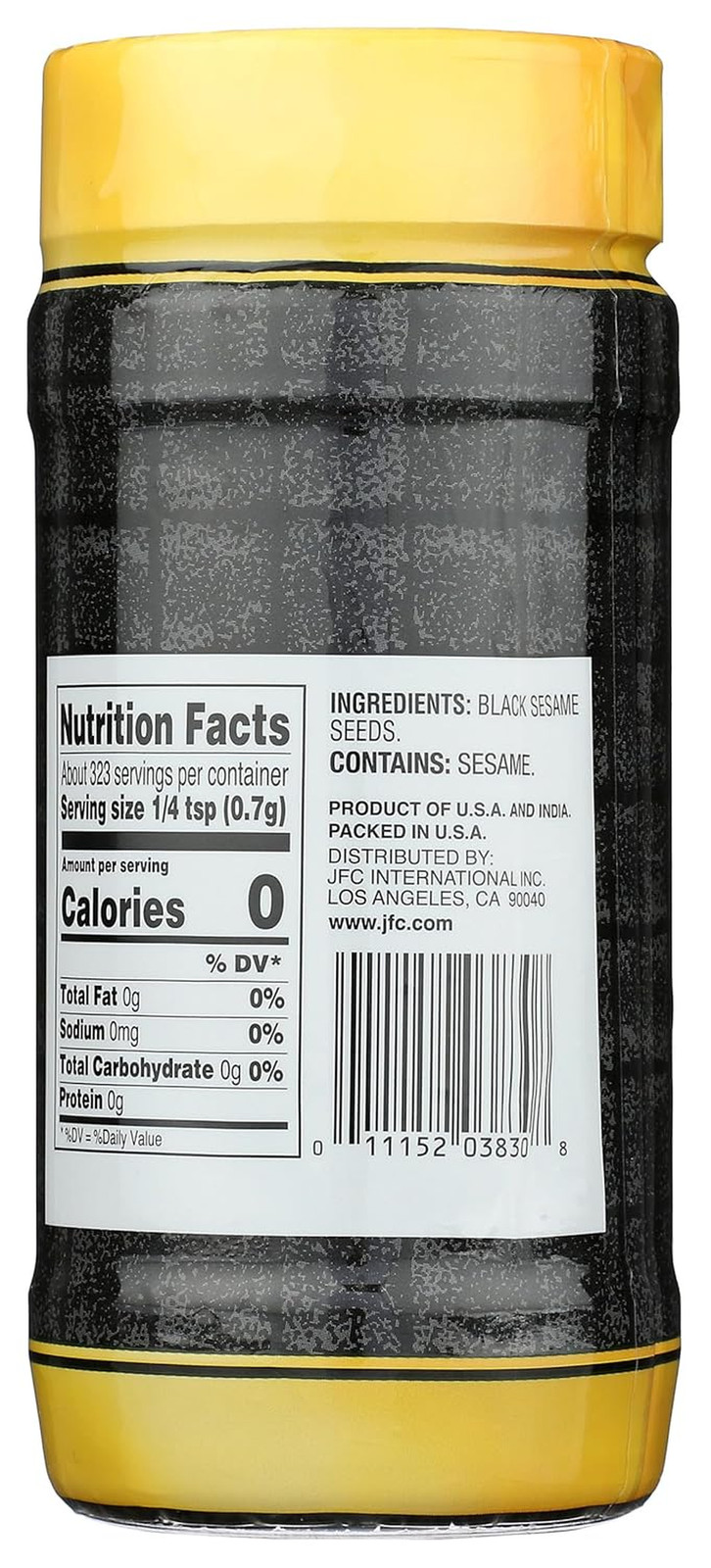 Roasted Black Sesame Seeds Iri Goma, 8 Oz