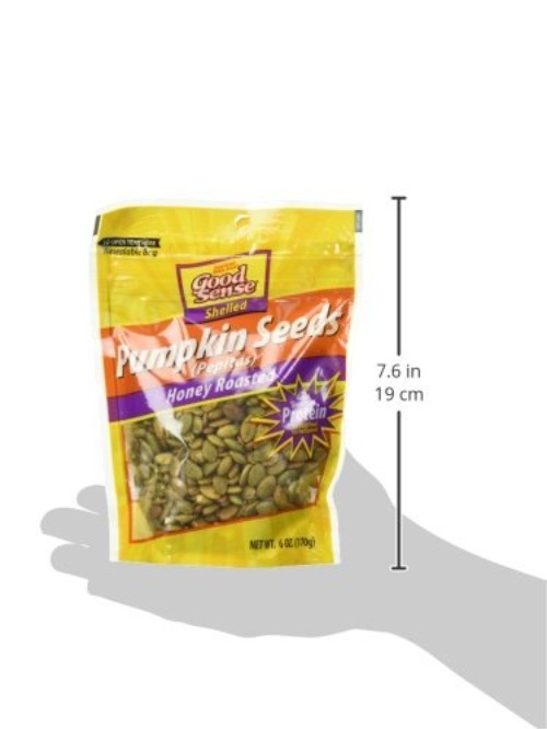 6 Oz Honey Roasted Shelled Pumpkin Seeds – Perfect Snack or Salad Topping