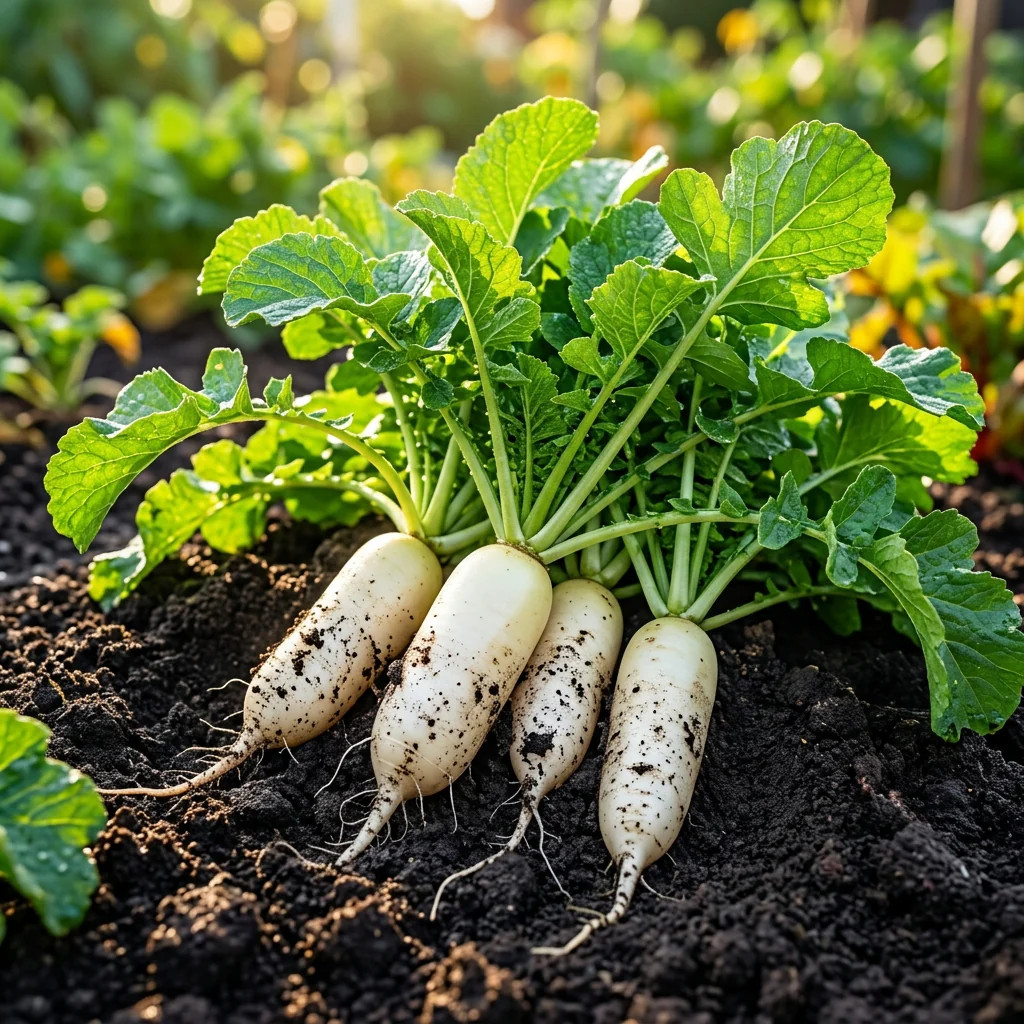 400 White Icicle Radish Seeds – HEIRLOOM QUALITY Daikon – Fast Growing for Home