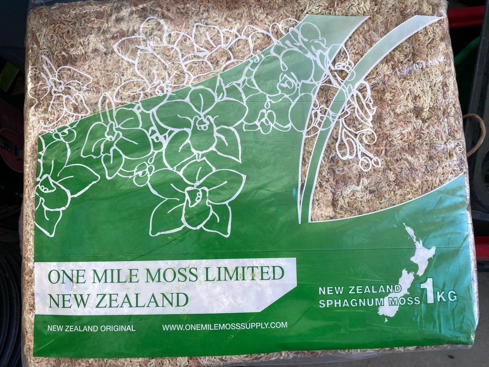 New Zealand Sphagnum moss AAAAA 1KG