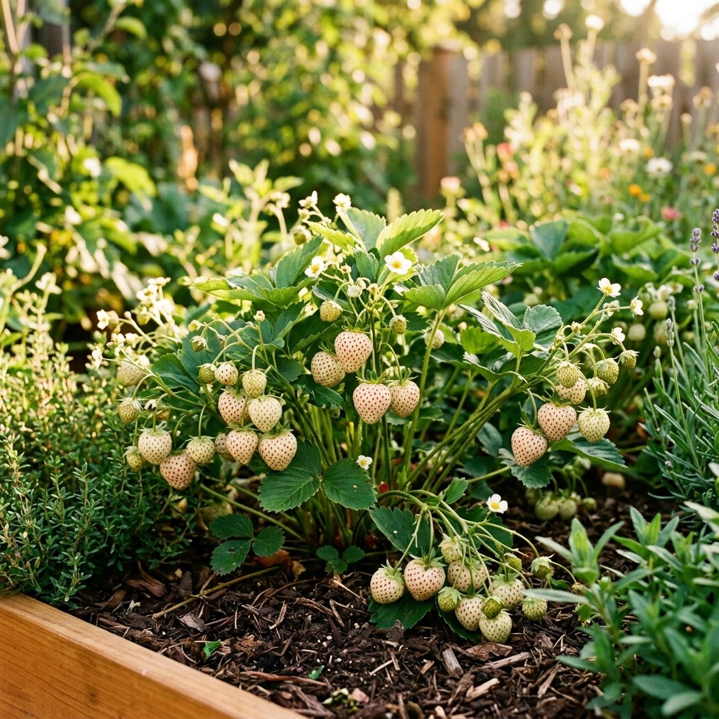 220 carefully packed White Strawberry Seeds For Planting – Exotic Pineberry
