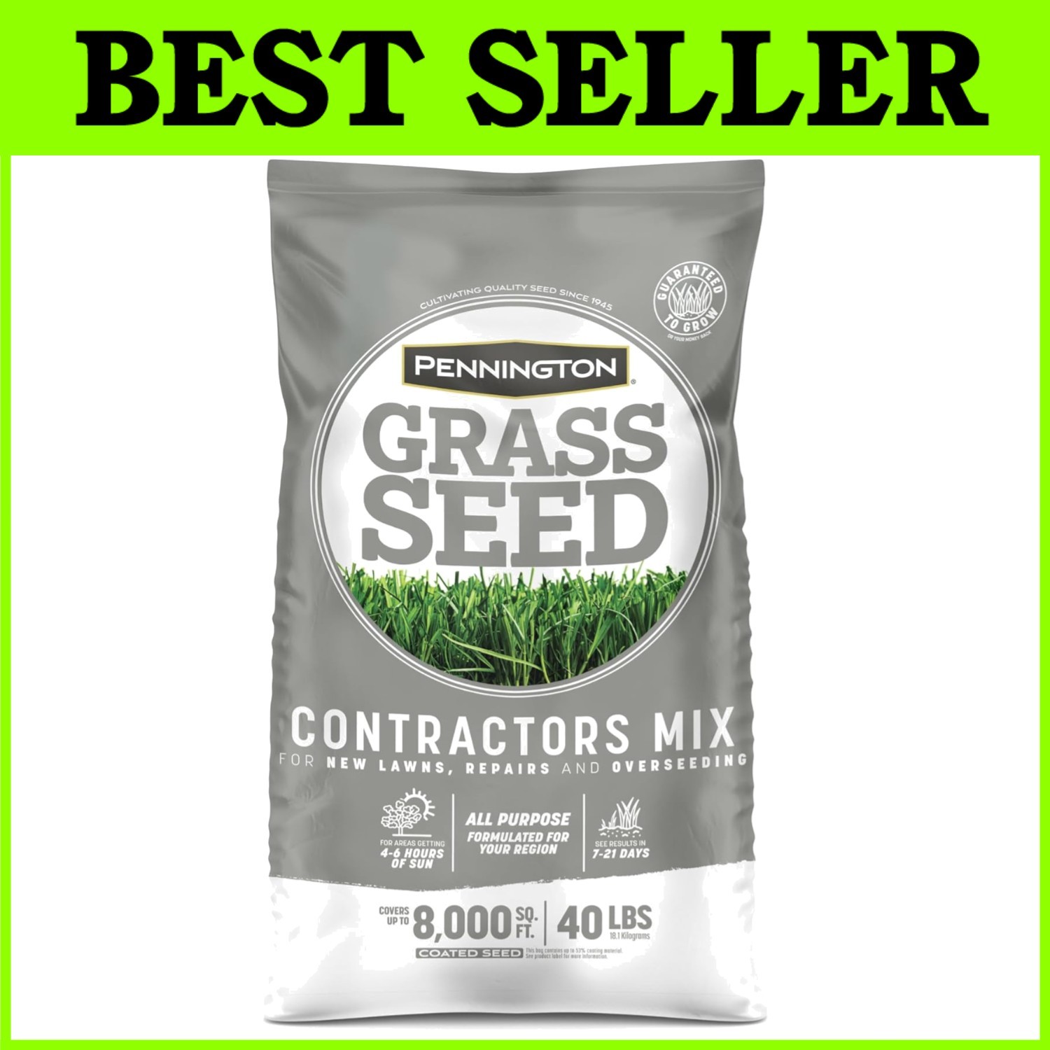 Quality Contractors Grass Seed 40 lb