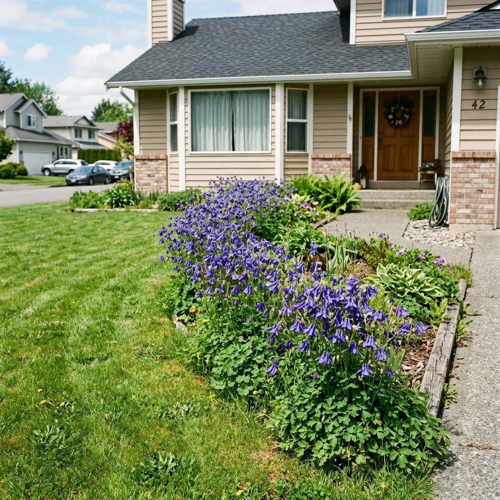 350 Blue Columbine Seeds for Planting – Heirloom Blue Columbine Flower Seeds