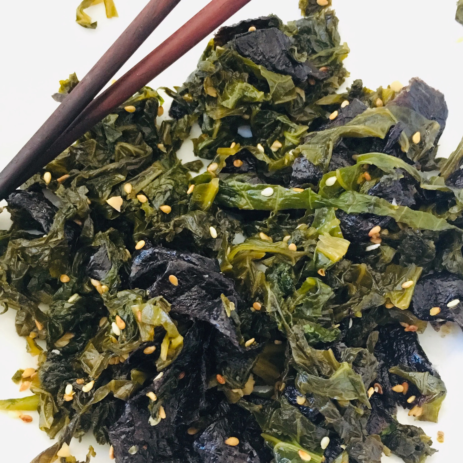Japanese Giant Red Mustard Greens Seeds | Asian Lettuce Spinach Kale Seed 2024