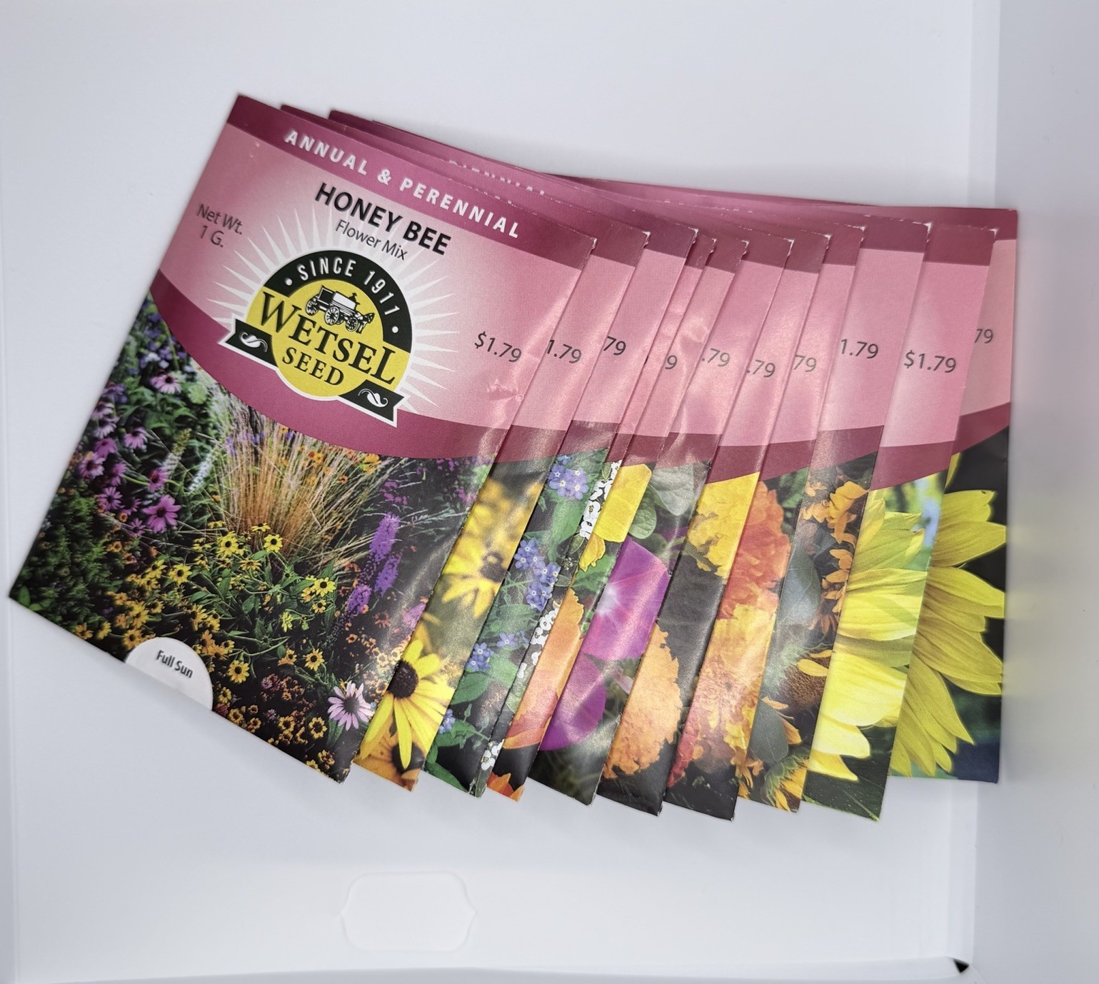 Flower Seed packet (varieties) Annual by Wetsel seed