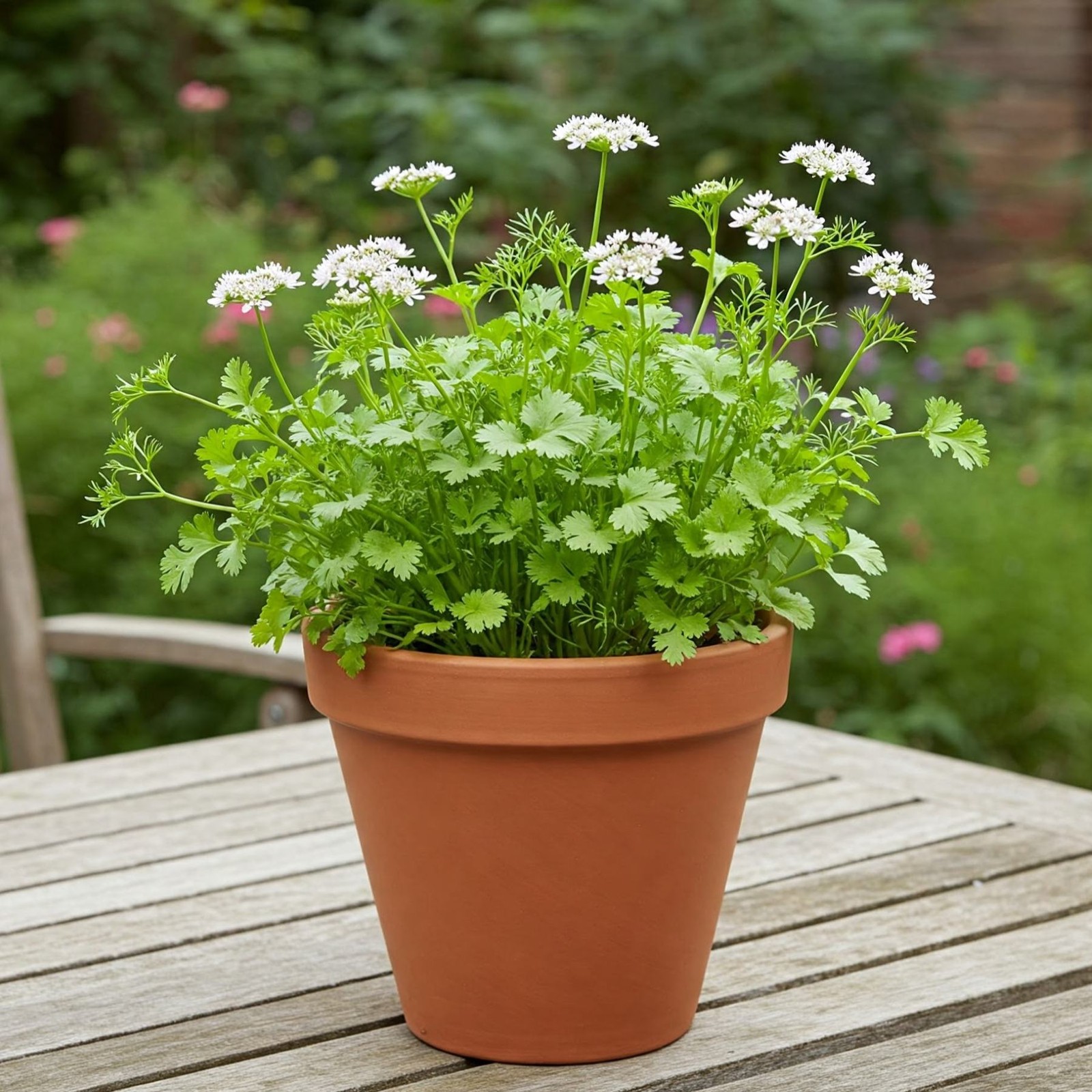 Mr. Fothergill’s Coriander Calypso Cilantro Seed Oh Sow Simple, Easy to Grow