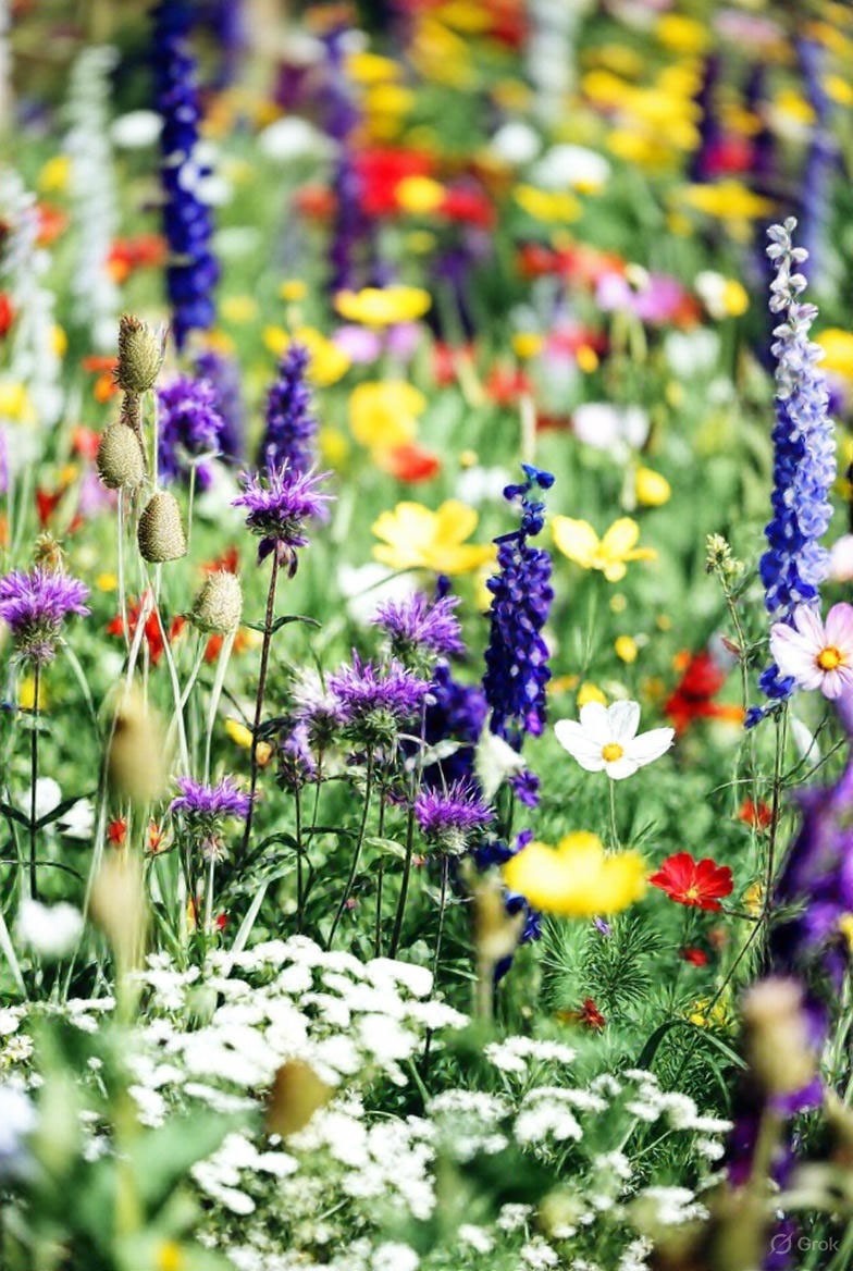 Landscaper’s Pack COTTAGE GARDEN DELUXE Heirloom Blooms Non-GMO 5000+ Seeds
