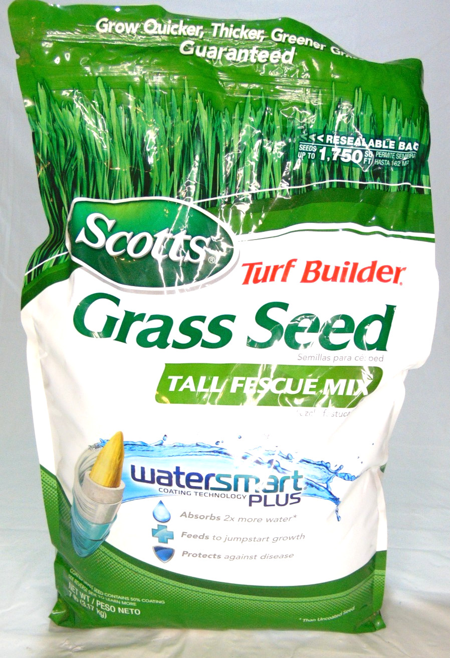 Scotts Turf Builder Grass Seed Tall Fescue Mix 7 lb Watersmart Plus