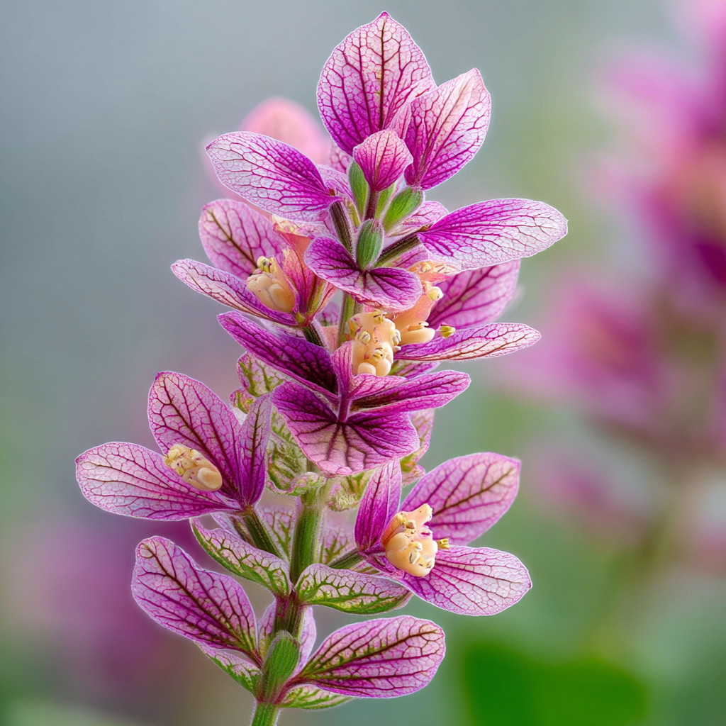 Pink Sundae Salvia 50 Seeds | Soft Pink Flower Spikes