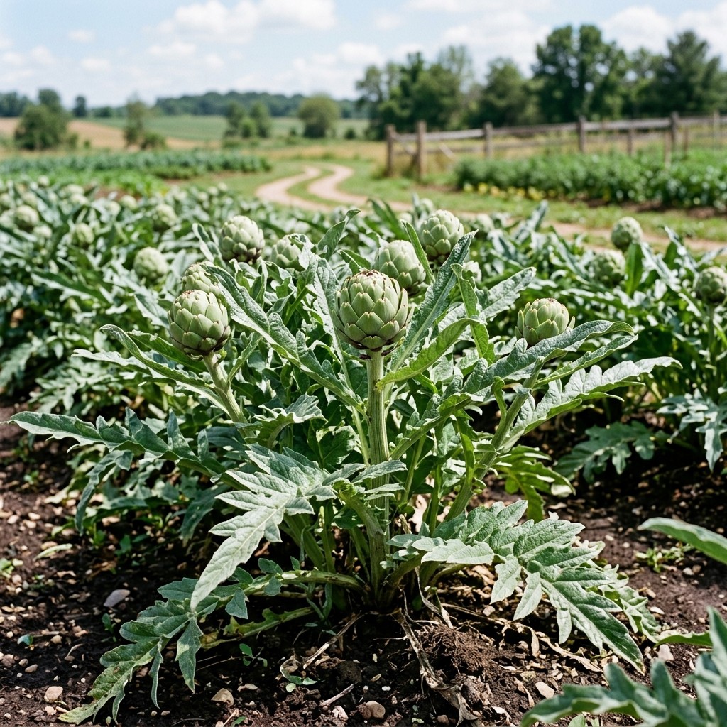 20 Pcs Artichoke Seeds Common Perennial Vegetable Seeds for Seasonal Garden Use