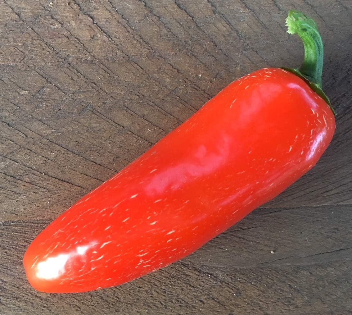 Orange Spice Jalapeno F1 Jalapeno Pepper: 10 Seeds, Free Shipping!