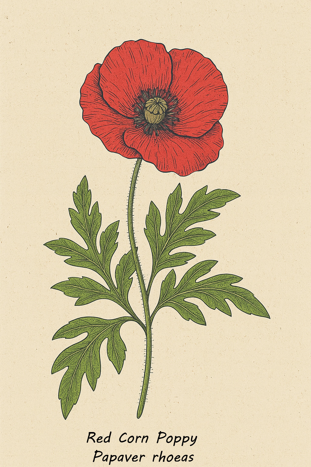 5,000 – 225,000 Wildflower Red Corn – Flanders Poppy Seeds (Papaver Rhoeas) Bulk