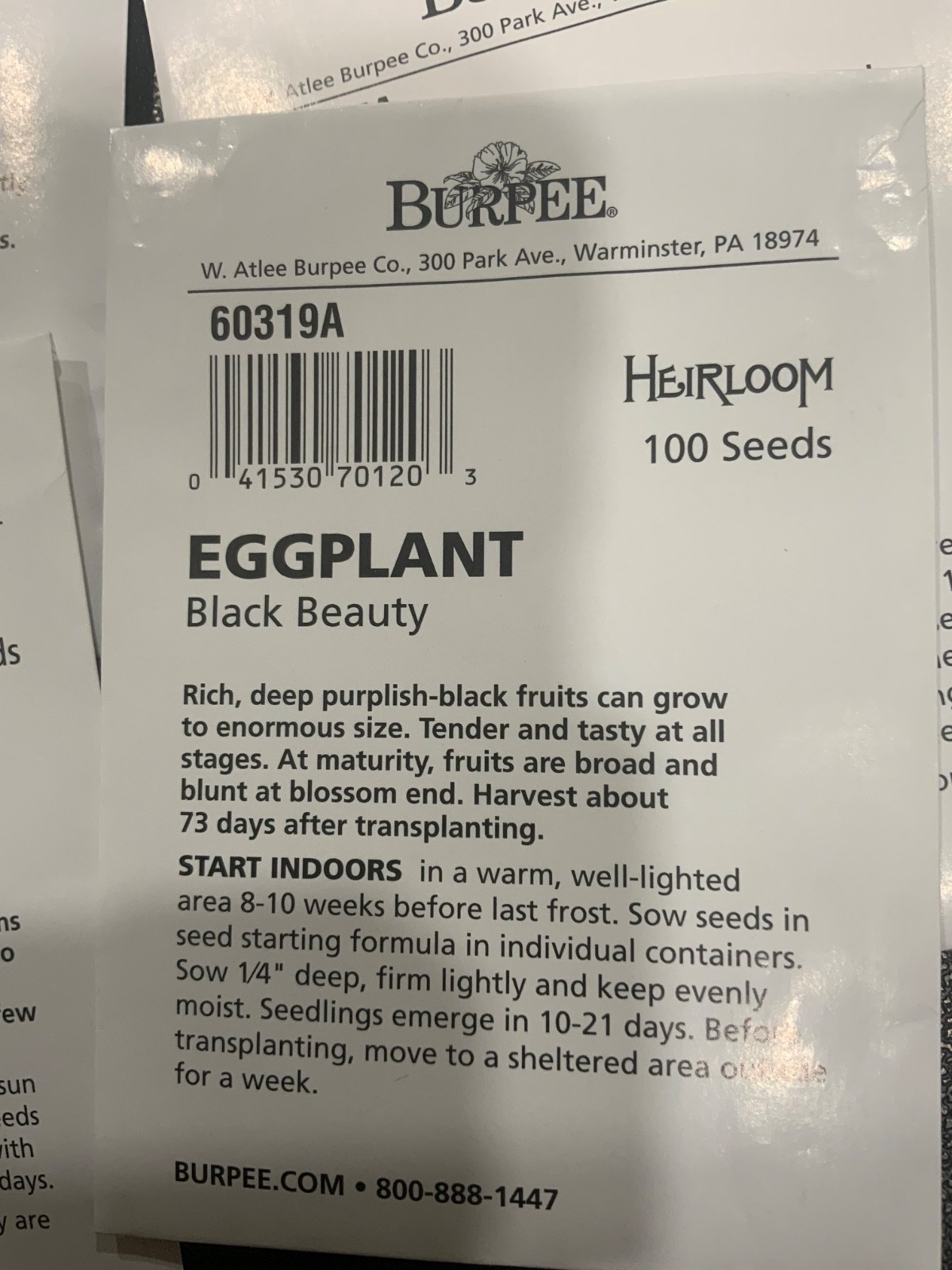 Burpee Brand Vegetable Seeds – mixed variety – sharing my extras see description