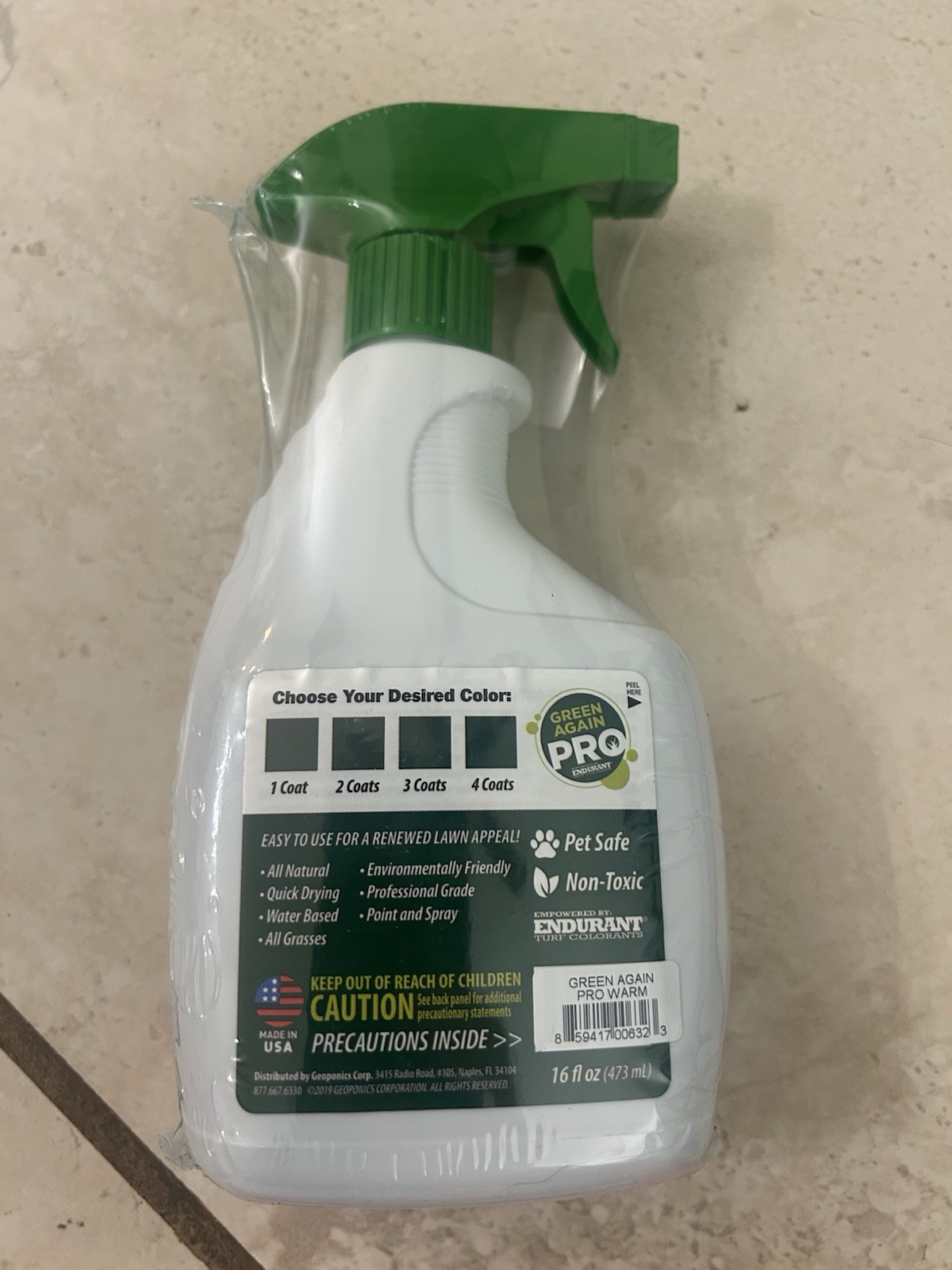 Pre-Mixed Grass and Turf Paint – All Natural Pet-Friendly Lawn Colorant Turns…
