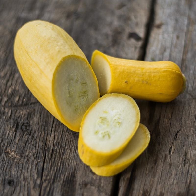 Yellow Straightneck Squash Seeds | Summer Golden Zucchini Courgette Seed 2024