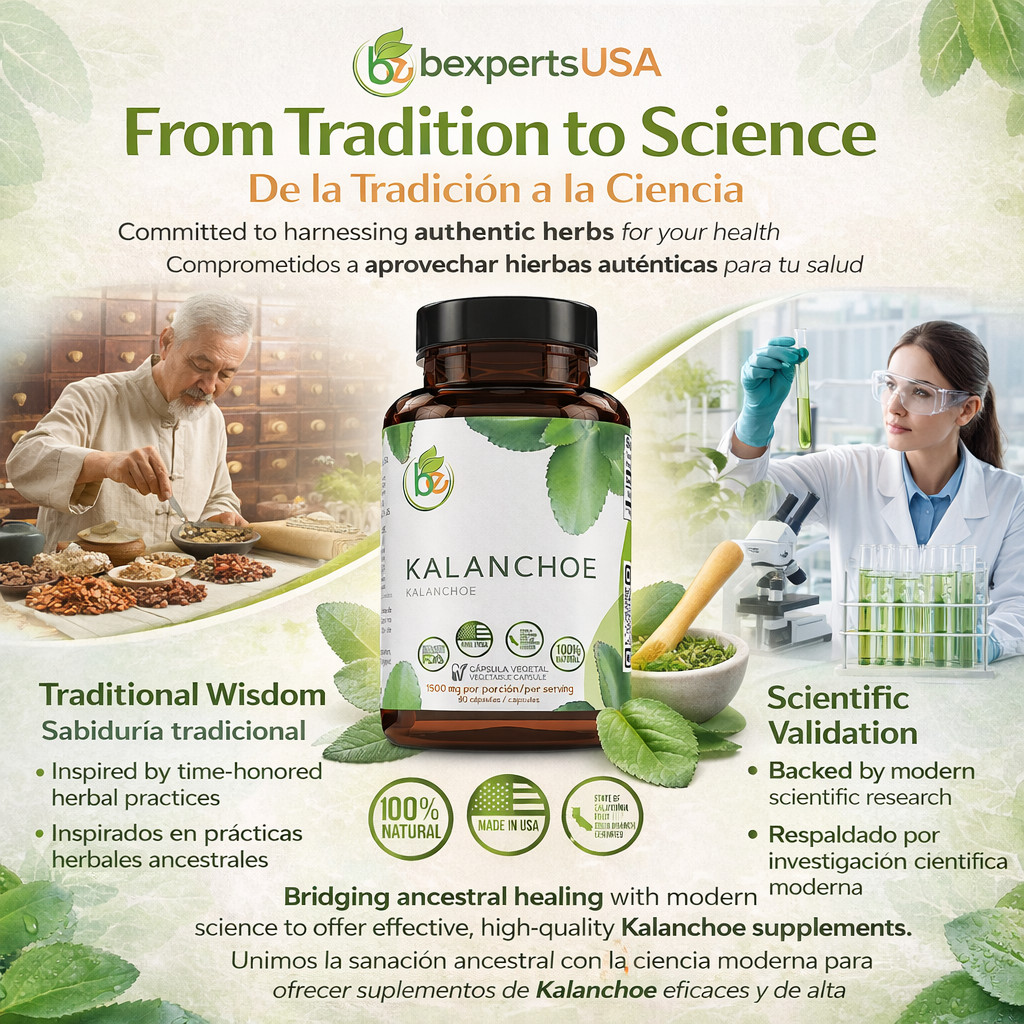 Kalanchoe Pinnata Forte(Leaf of Life) 90 Capsules (1500 mg per Serving)