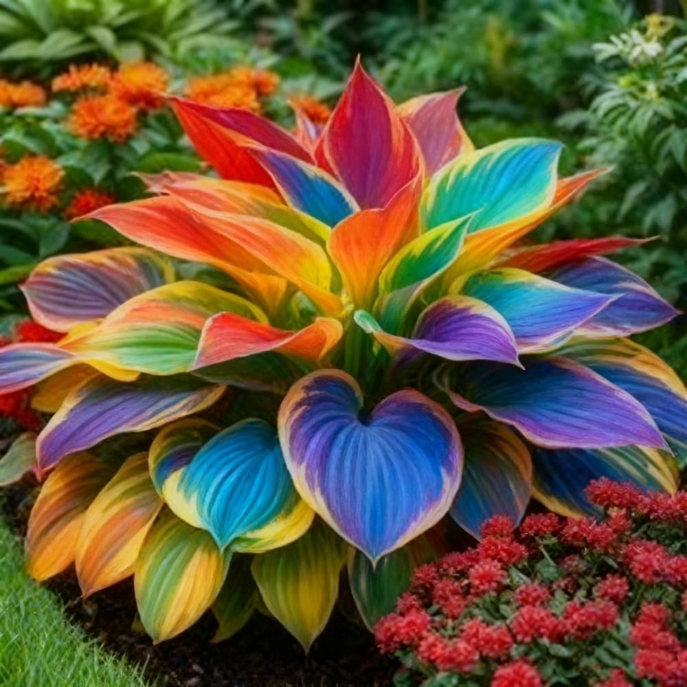 220+ Mixed Color Hosta Seeds for Planting – Hostas Seeds Rare Perennial, Flow…