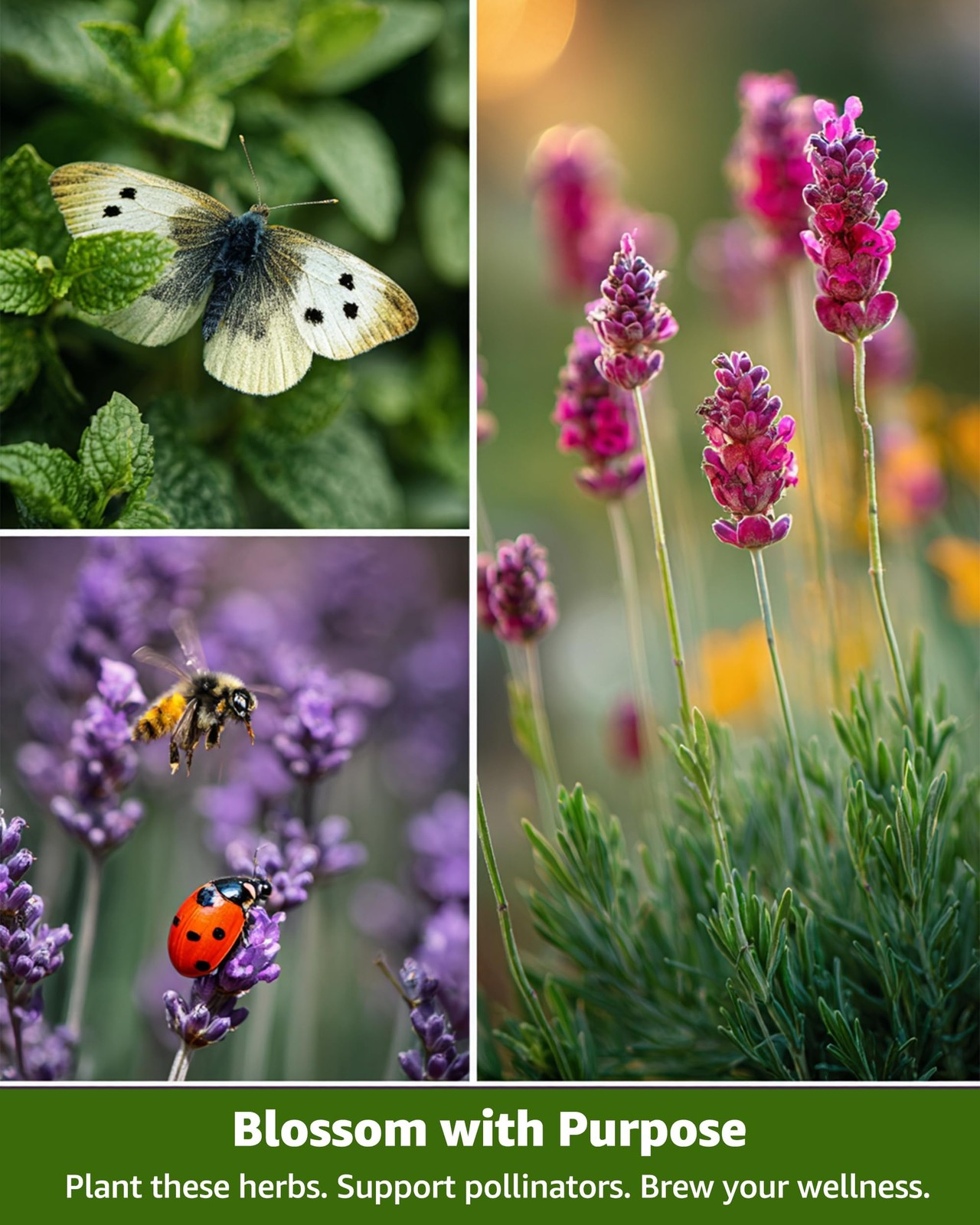 Medicinal Herb Seeds Variety Pack 36 NonGMO Herbal Tea Garden Seeds Chamomil…