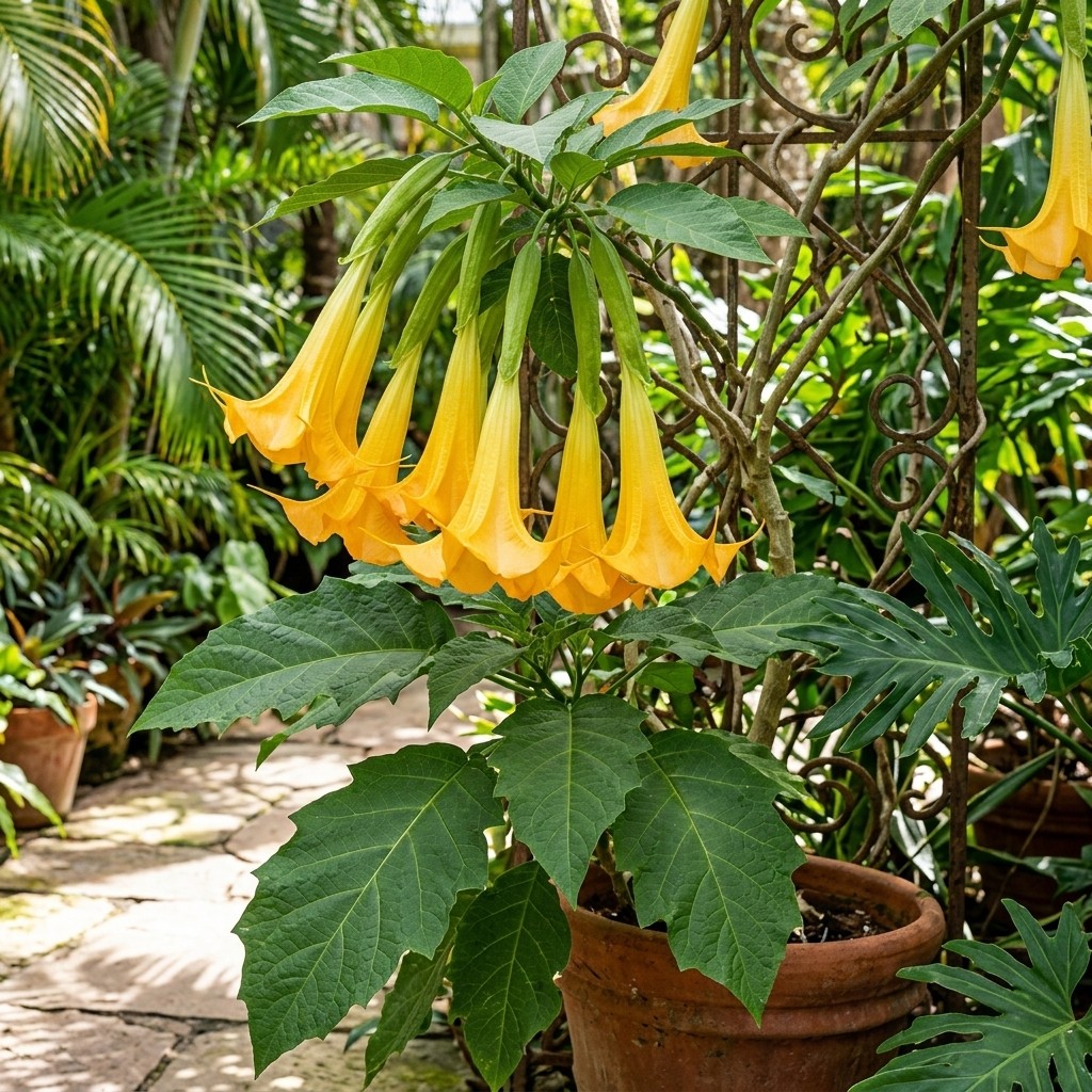 Datura Seeds 50 Pcs | Flower Planting Seeds for Home Garden Growing