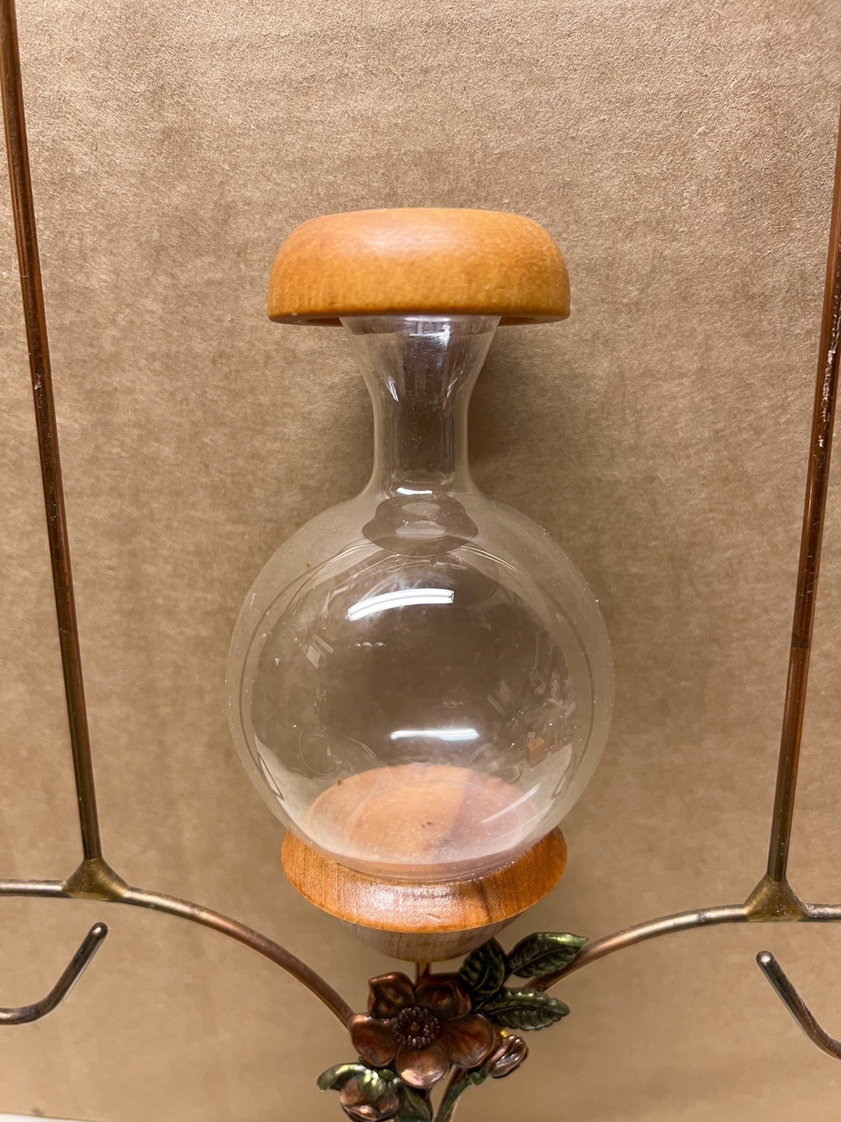 Hanging Copper Floral Southern Roots Plant Rooter – Propagation – Handmade Nice!