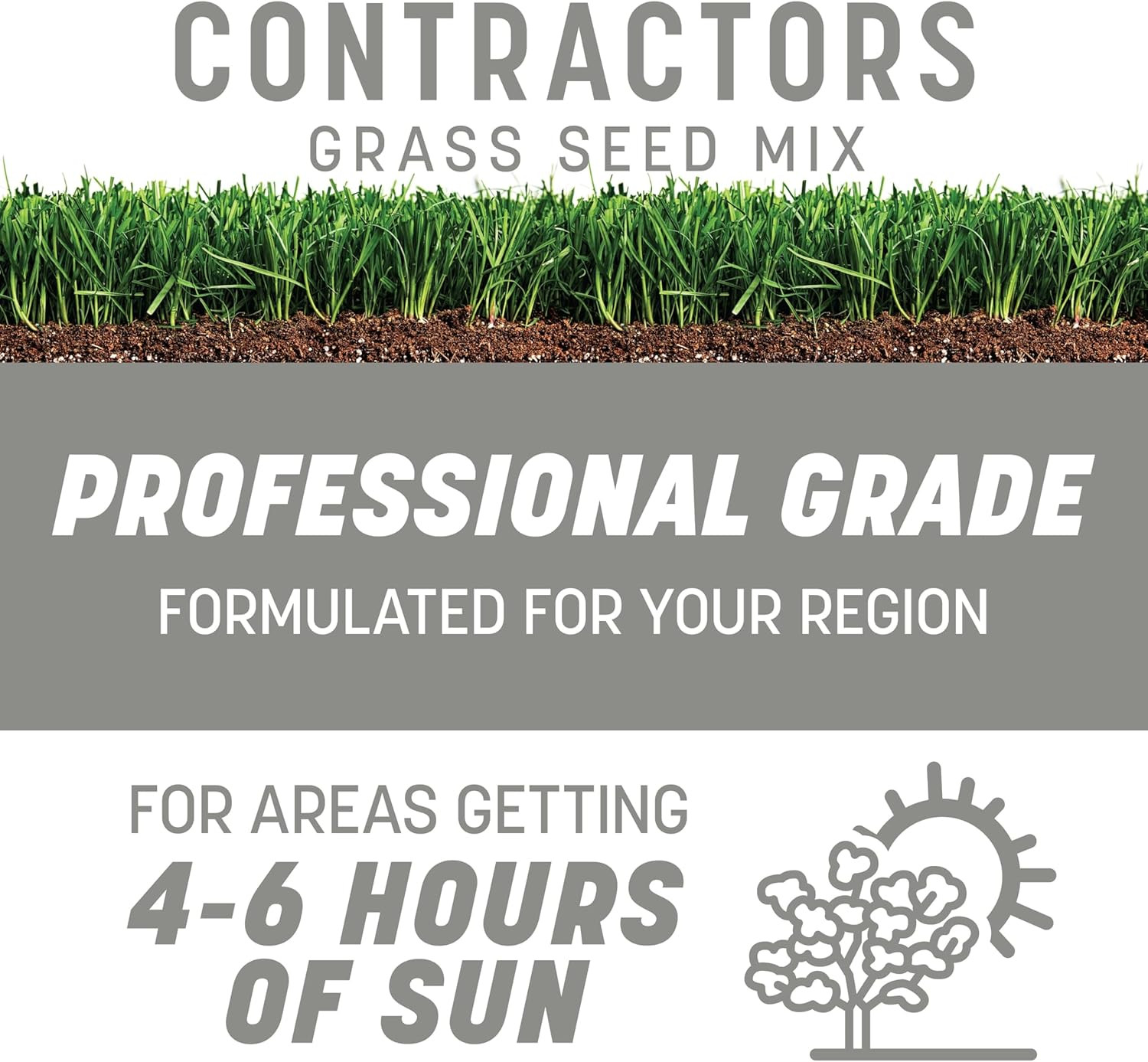 Contractors Grass Seed Mix Northern Mix 40 Lb