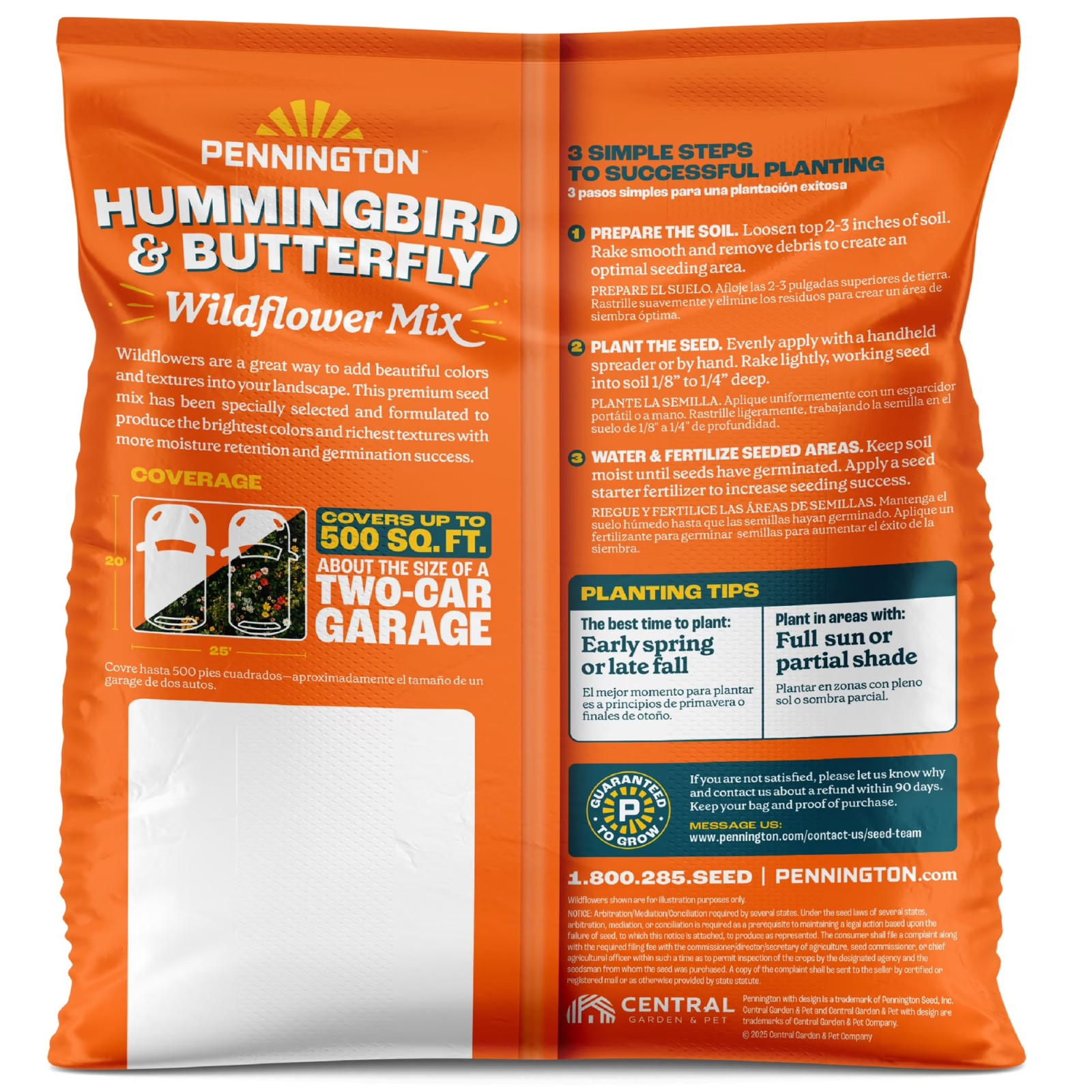 Pennington Wildflower Mix – Hummingbird and Butterfly 32 Ounce 2 pack