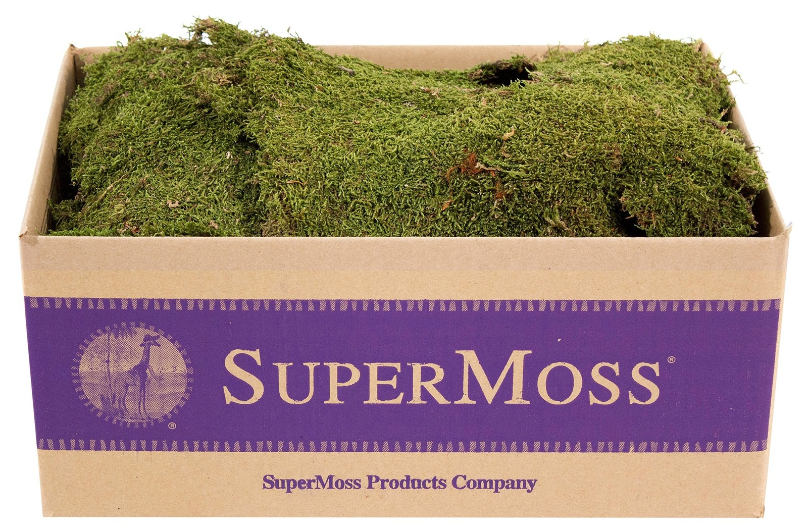SuperMoss (21588) Sheet Moss Preserved, Natural, 5 Pounds (20-24 sq. ft.)