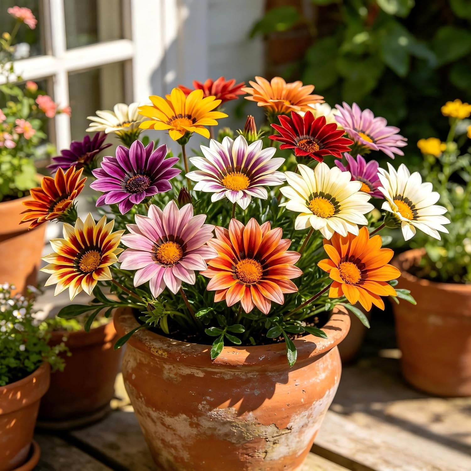 Carpetc 200+ Mixed Gazania Seeds for Planting, Perennial Ground Cover Gazania