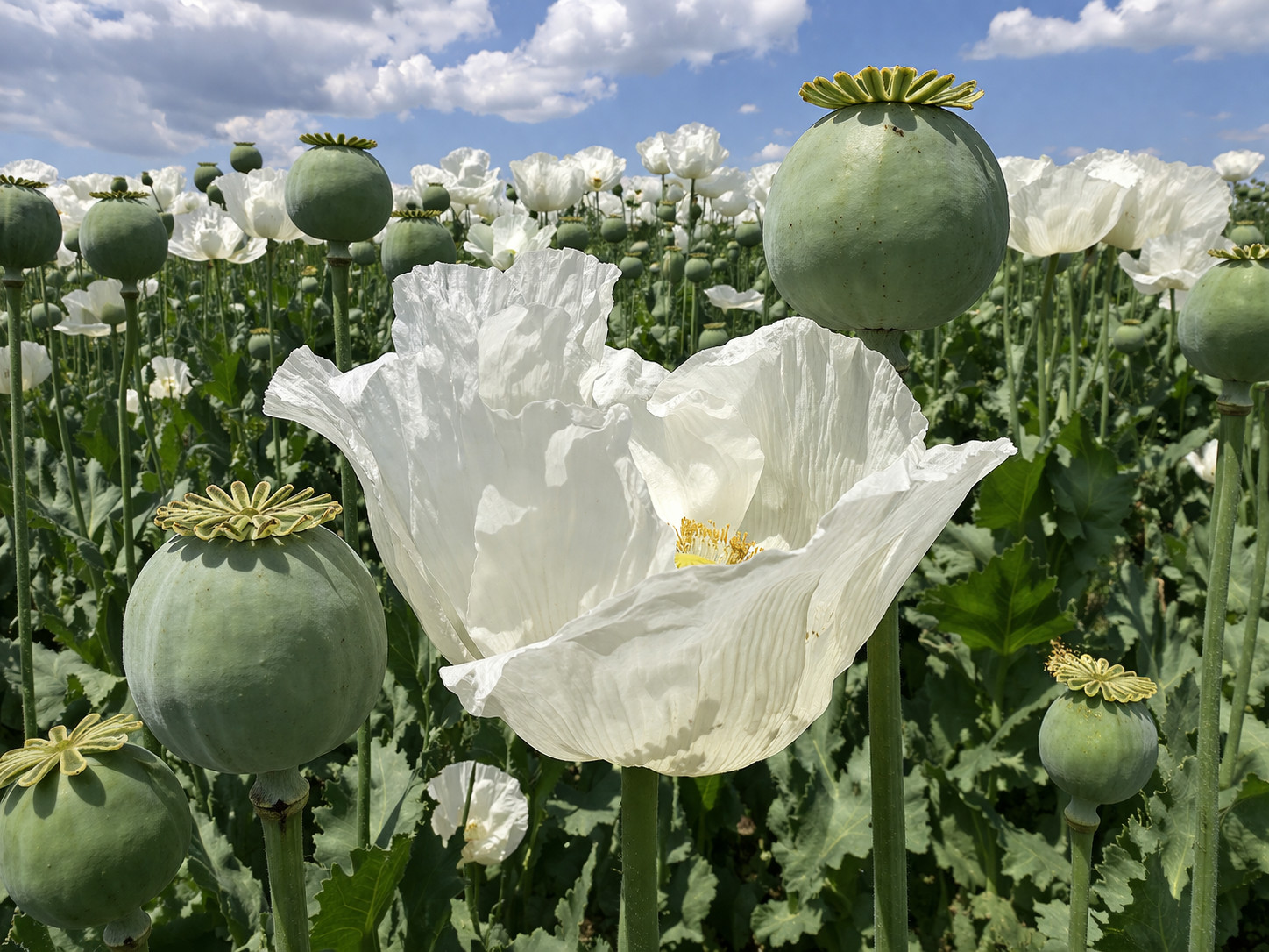 1,000 Burma White Poppy Seeds – P. Somniferum – Very Rare – Limited Quantity