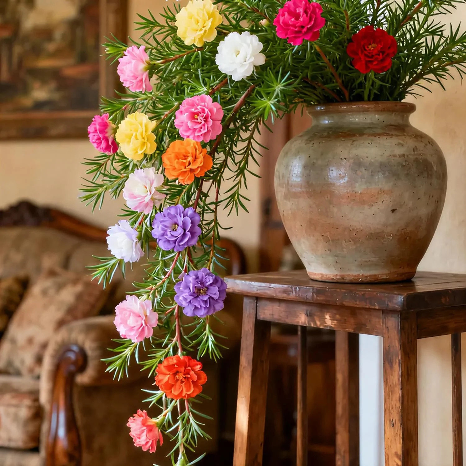 20,000+ Moss Rose Seeds (Portulaca Grandiflora) – Mixed Color Perennial Ground C
