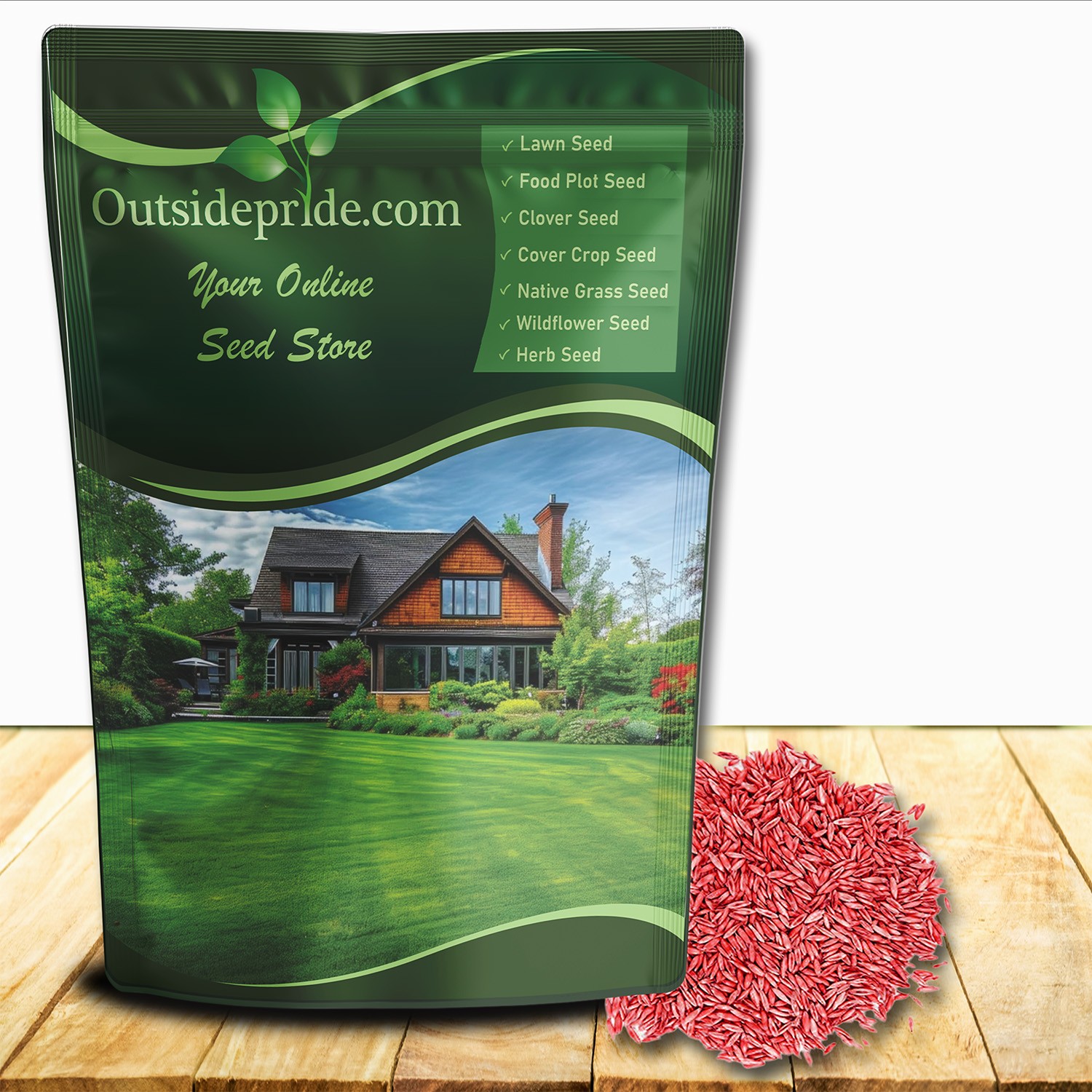 10 LBS – OptiGrowth Coated Kentucky Bluegrass Seed For Lawns – Bluegrass