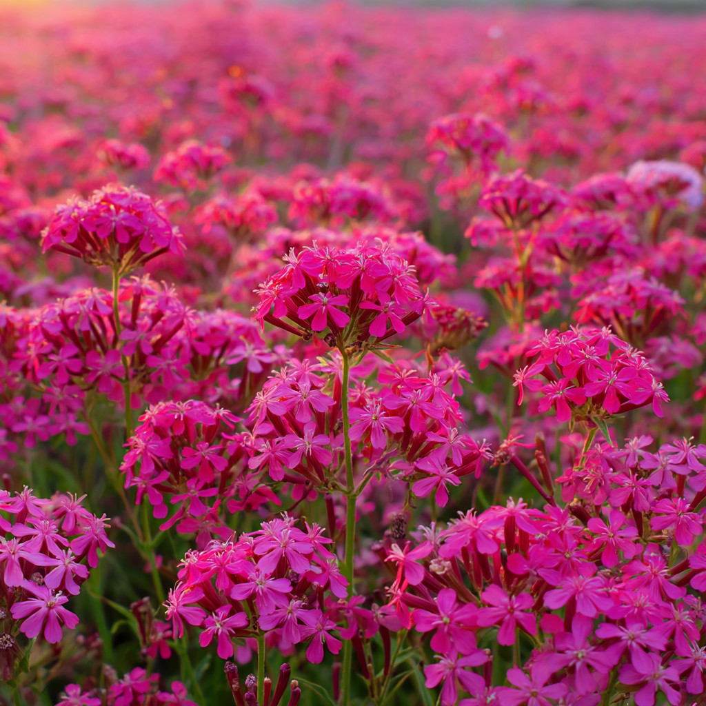 None So Pretty Catchfly 500 Seeds | Silene armeria Pink Flowers