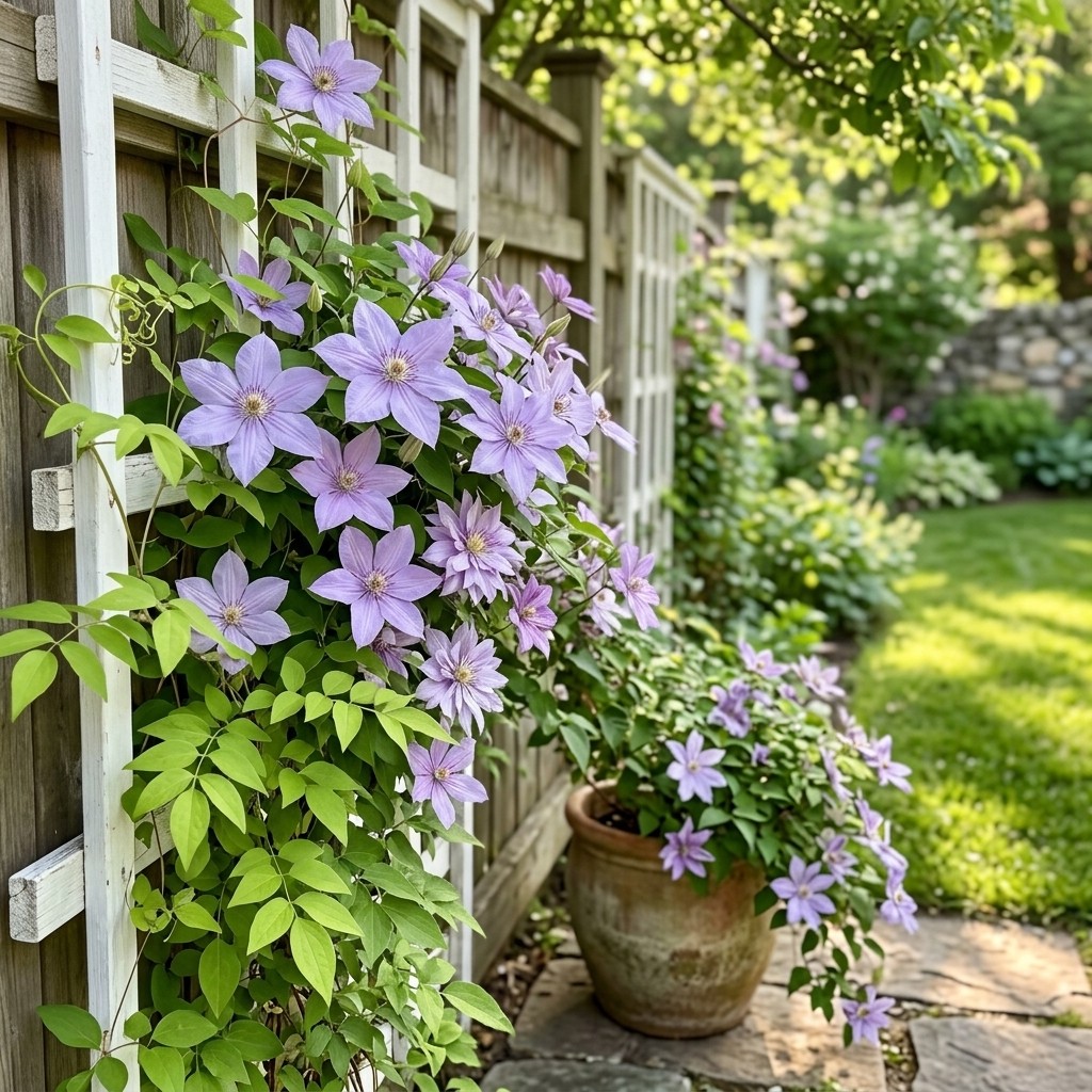 300 Pcs Clematis Seeds – Suitable for Outdoor Garden & Trellis Planting