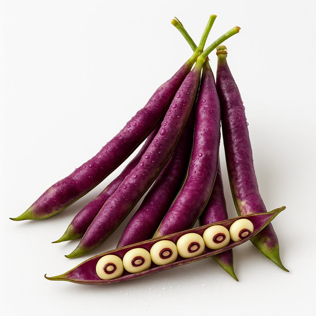 40+ PURPLE HULL PINKEYE COWPEA SEEDS | HEAT-LOVING • NON-GMO | FREE SHIPPING 🌱