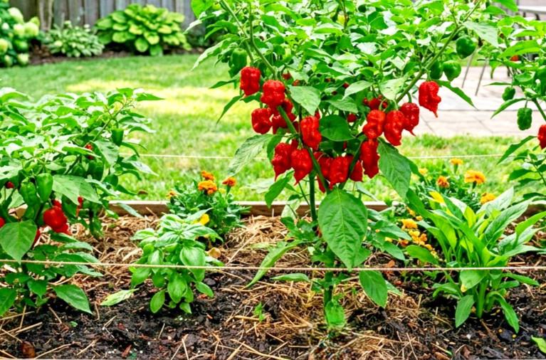 15 Newly Harvested Super-Hot Fresh Carolina Reaper Red Premium Pepper Seeds-A 13