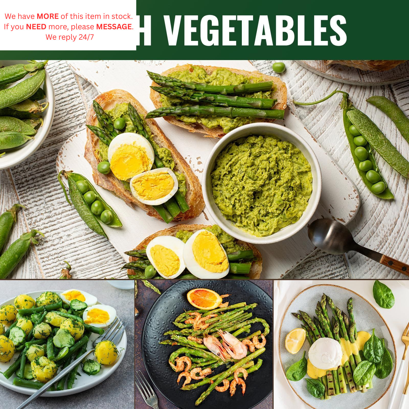 Mary Washington Asparagus Seeds – 900 Seeds, Non-GMO Heirloom green