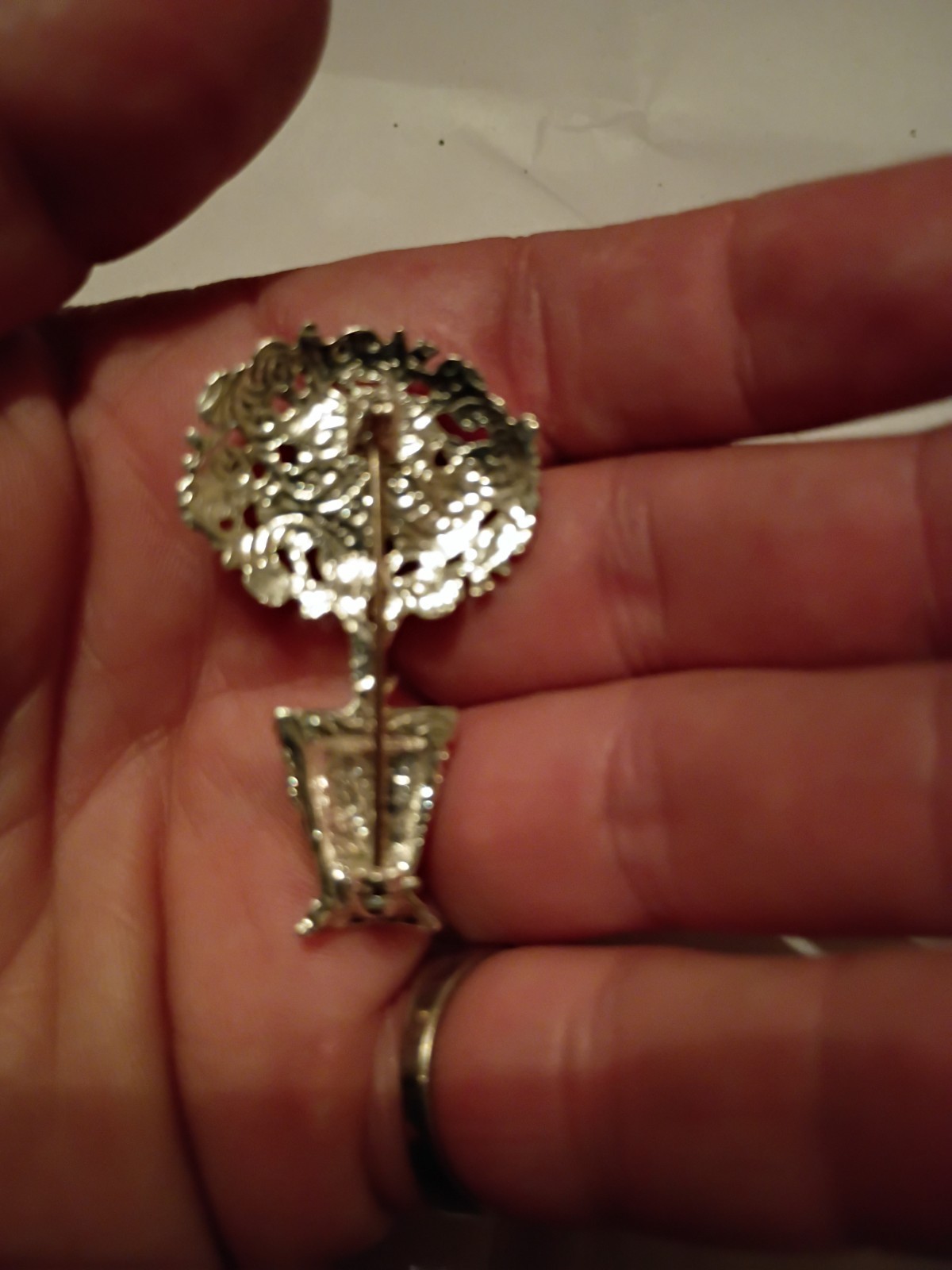 Floral Tree Brooch