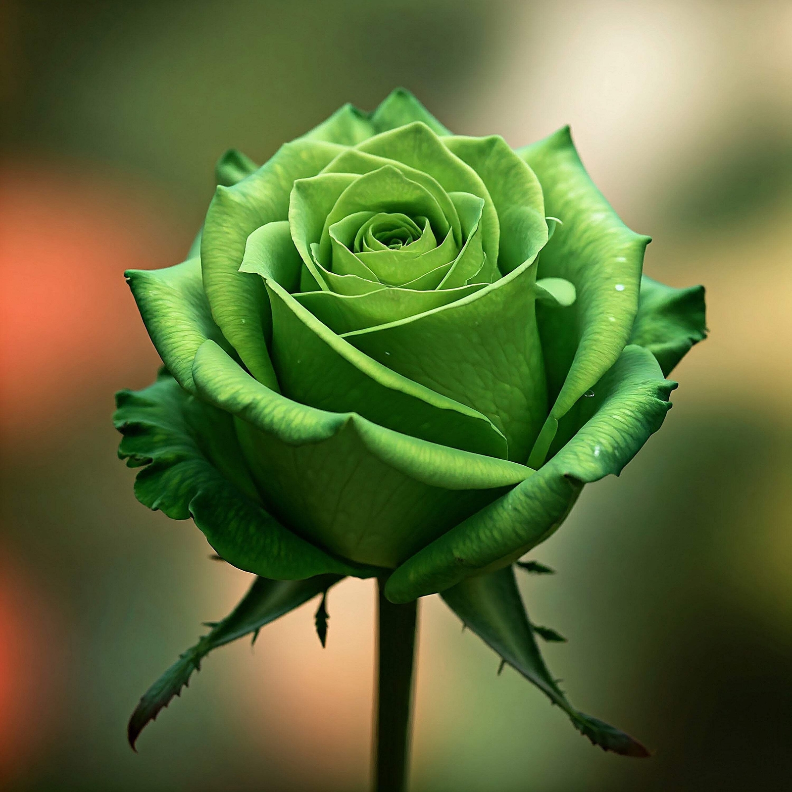 5 GREEN ROSE Rosa Bush Shrub Perennial Flower Seeds *Flat S/H