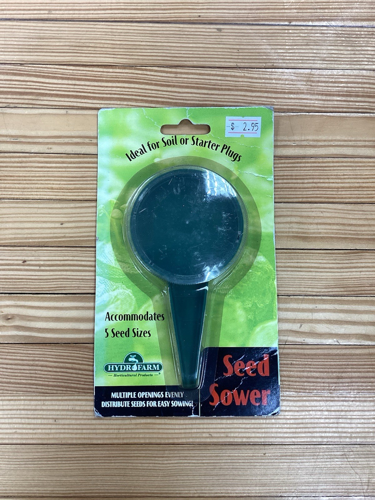 Seed Sower (Hydrofarm) Accommodates 5 Seed Sizes