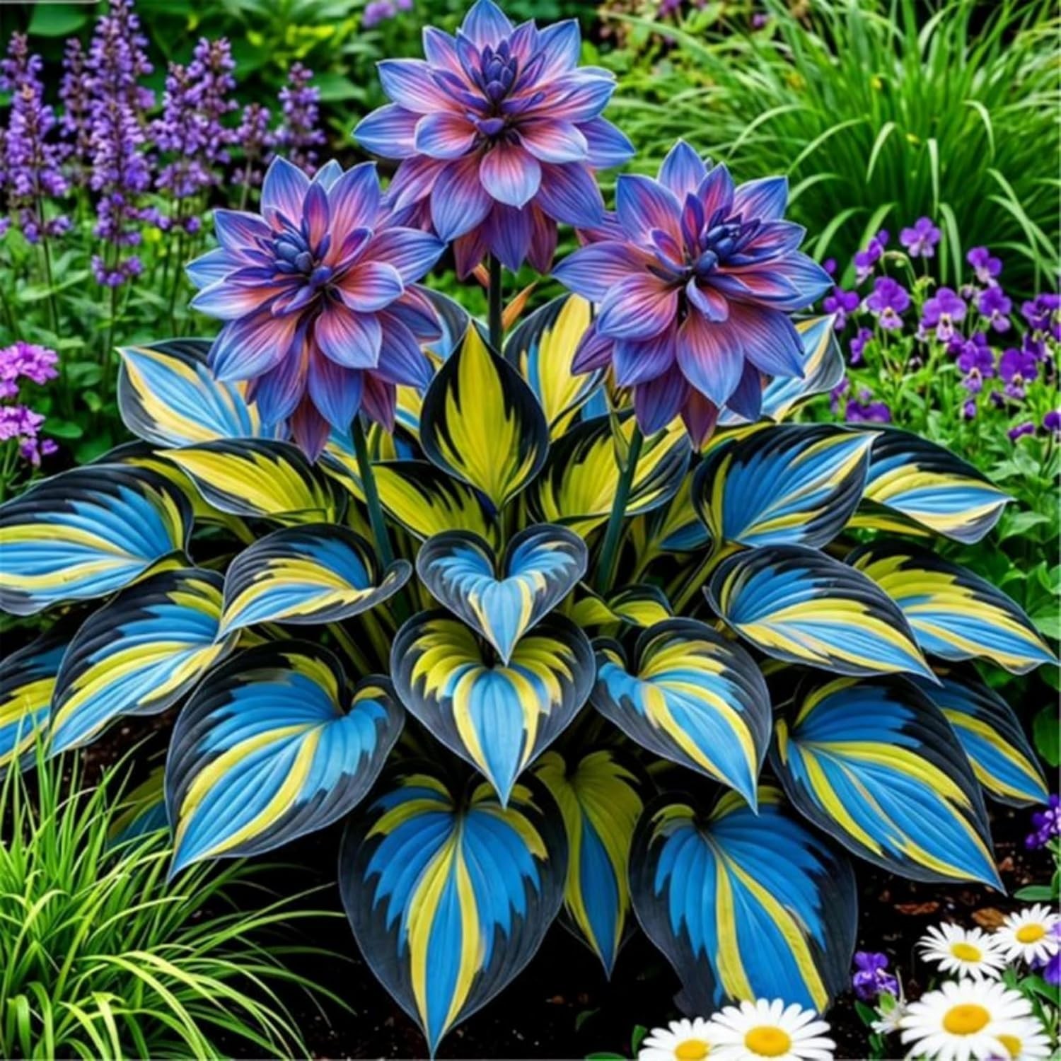 Attract Pollinators with 290+ Low Maintenance Hosta Seeds – Perfect for Gardens