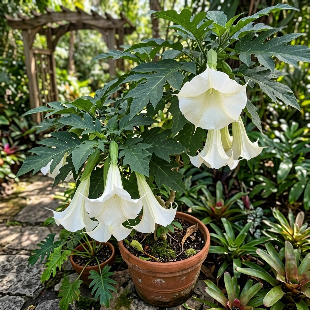 Datura Seeds 50 Pcs | Flower Planting Seeds for Home Garden Growing