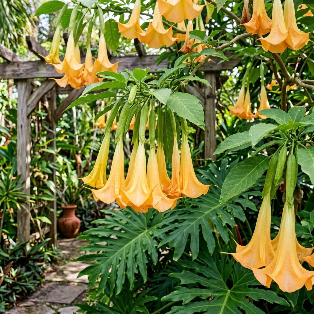 Datura Seeds 50 Pcs | Flower Planting Seeds for Home Garden Growing