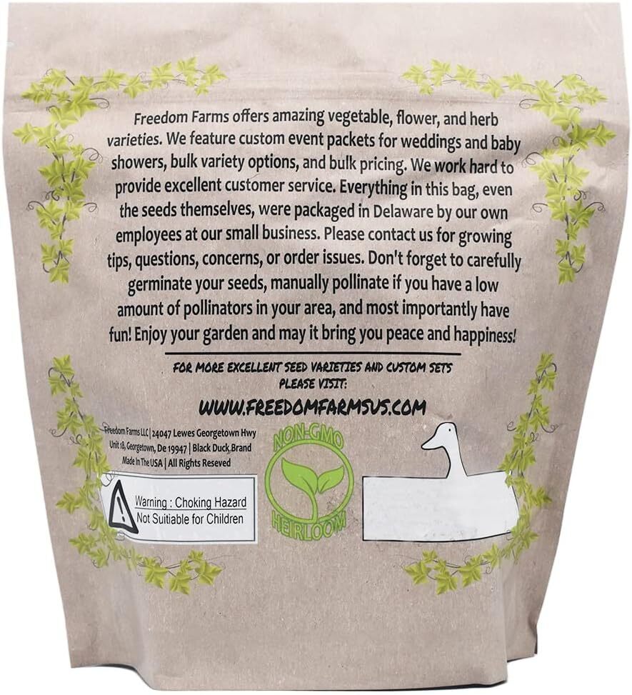 Heirloom Vegetable And Herb Seed Set 43 Non Gmo High Germination Rate