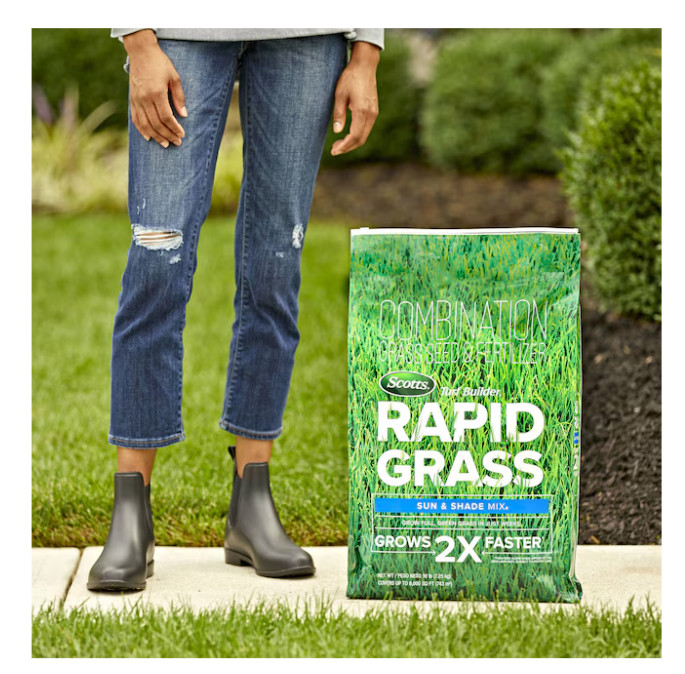 SALE – Scotts Turf Builder Rapid Grass Sun Shade 16-lb Mixture/Blend Grass Seed
