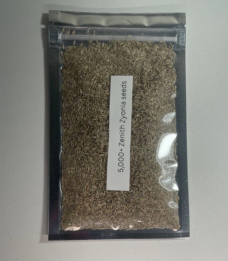 Zenith Zoysia Grass Seed (4-Pack) – Over 20,000 Seeds for a Lush, Healthy Lawn!