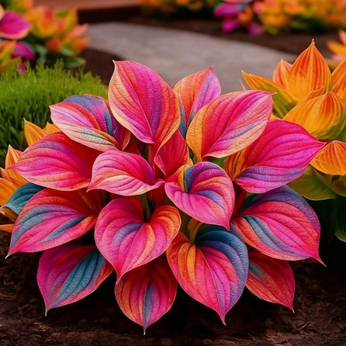 220+ Mixed Color Hosta Seeds for Planting – Hostas Seeds Rare Perennial, Flower