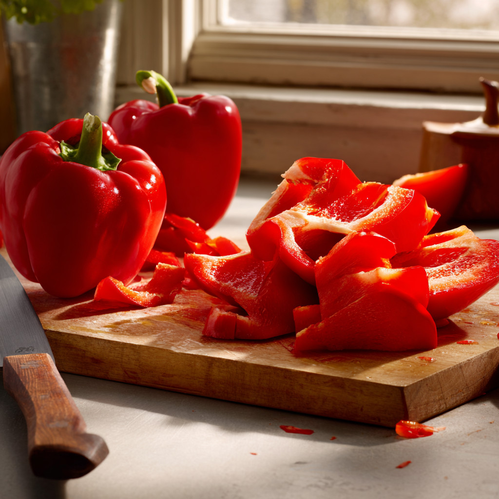 Big Red Sweet Bell Pepper – 25 Seeds | Juicy, Flavorful Peppers