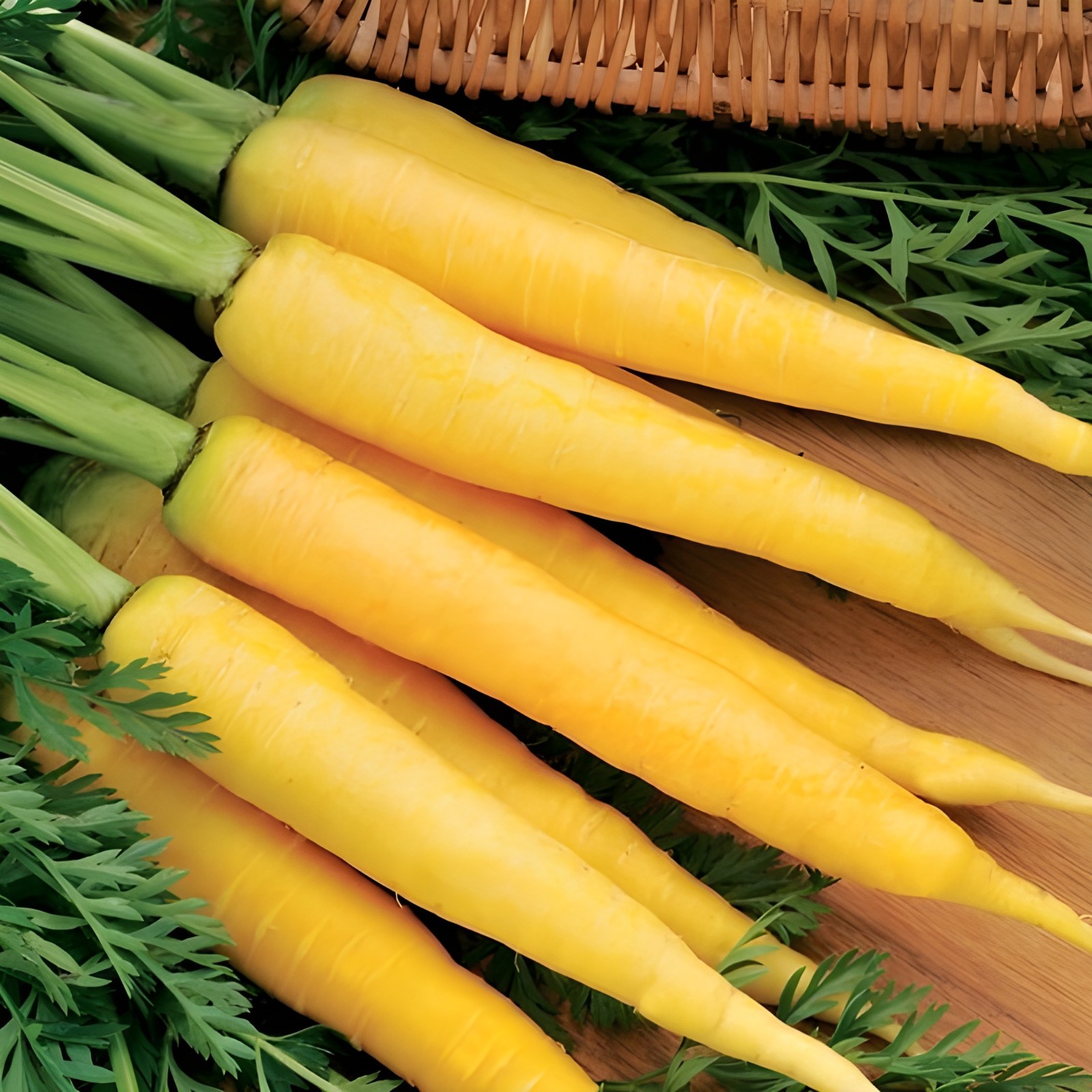 2,000 Heirloom Long Yellow Carrot Seeds – Organic NonGMO – Sweet & Tender!