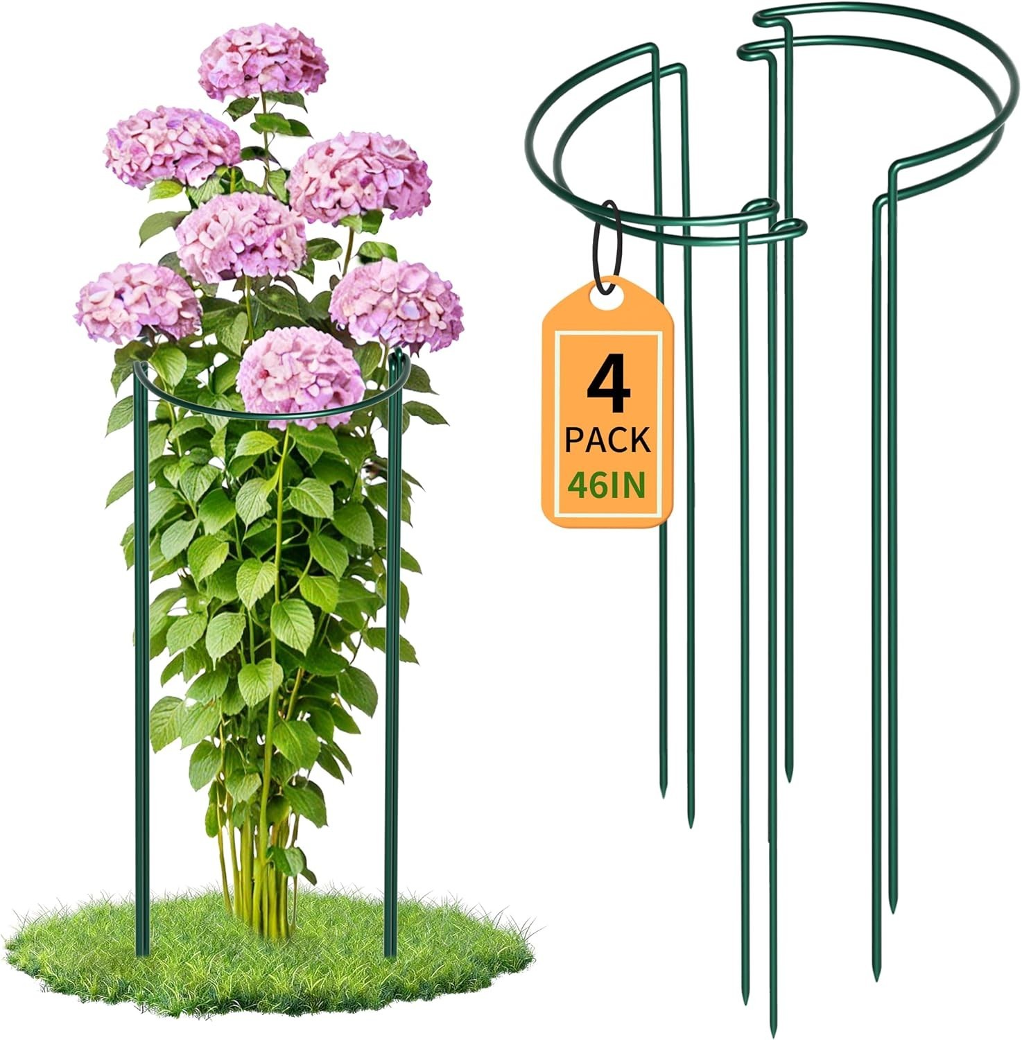 16″ Plant Supports for Outdoor & Indoor